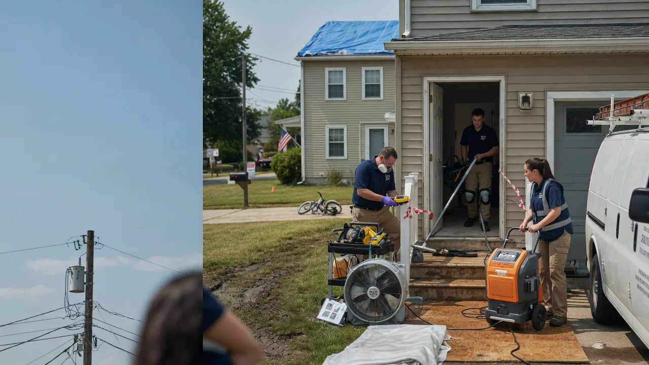 Water Damage Repair in Sheboygan, WI near me